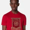 Camiseta de jersey de algodón adornada