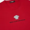 Camiseta de jersey de algodón bordada Camiseta de jersey de algodón bordada