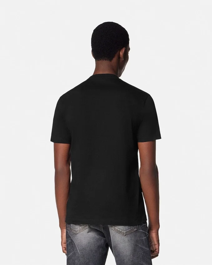 Camiseta de jersey de algodón bordada Camiseta de jersey de algodón bordada