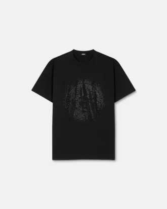 Camiseta de jersey de algodón con adornos