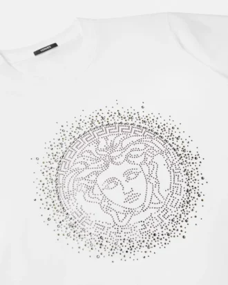 Camiseta de jersey de algodón con adornos