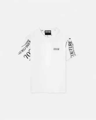 Camiseta de jersey de algodón estampada