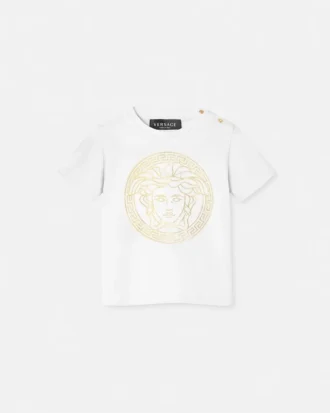 Camiseta de jersey de algodón estampada para bebé