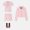 Camiseta de jersey de algodón estampada y adornada para niño Camiseta de jersey de algodón estampada y adornada para niño