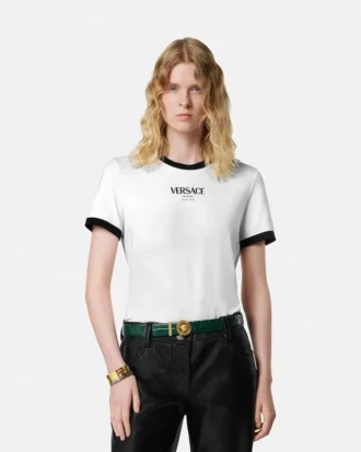 Camiseta de jersey de viscosa elástica