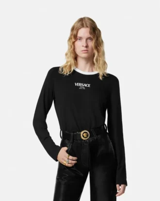 Camiseta de jersey de viscosa elástica