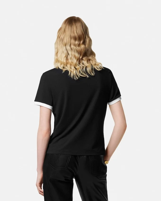Camiseta de jersey de viscosa elástica Camiseta de jersey de viscosa elástica