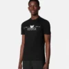 Camiseta estampada de jersey de algodón