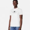 Camiseta estampada de jersey de algodón