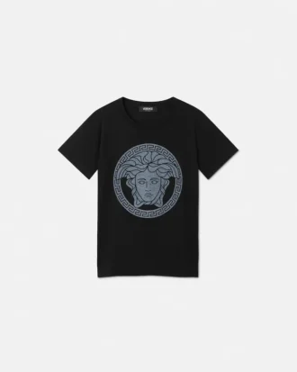 Camiseta infantil estampada de jersey de algodón