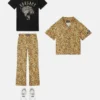Camisa estampada de cady para niño