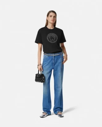 Camiseta Medusa adornada