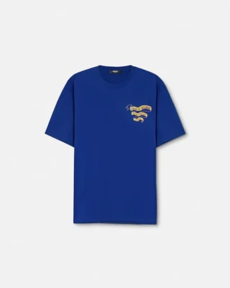 Camiseta regular de jersey de algodón estampado