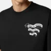Camiseta regular de jersey de algodón estampado Camiseta regular de jersey de algodón estampado