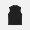 Camiseta sin mangas con logotipo bordado