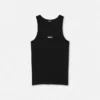 Camiseta sin mangas de algodón acanalado Camiseta sin mangas de algodón acanalado