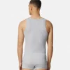 Camiseta sin mangas de algodón acanalado Camiseta sin mangas de algodón acanalado