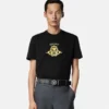 Camiseta slim fit estampada de jersey de algodón Camiseta slim fit estampada de jersey de algodón