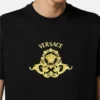 Camiseta slim fit estampada de jersey de algodón Camiseta slim fit estampada de jersey de algodón