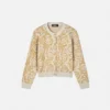 Cardigan infantil con jacquard Barocco Allover Cardigan infantil con jacquard Barocco Allover