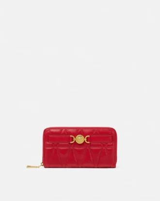 Cartera acolchada Medusa 95 Nappa