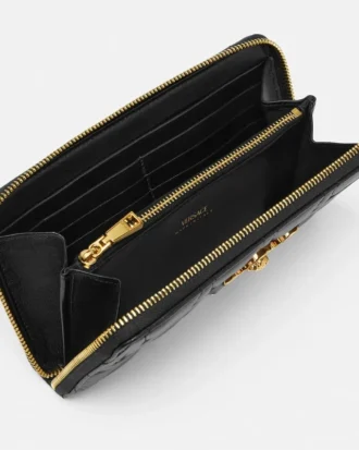 Cartera acolchada Medusa 95 Nappa