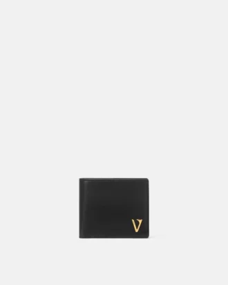 Cartera de piel V Cartera de piel V