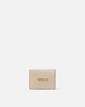Cartera de piel Versace Tag