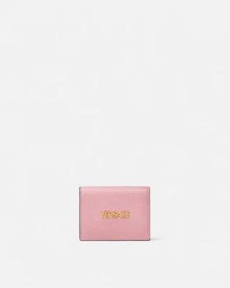 Cartera de piel Versace Tag