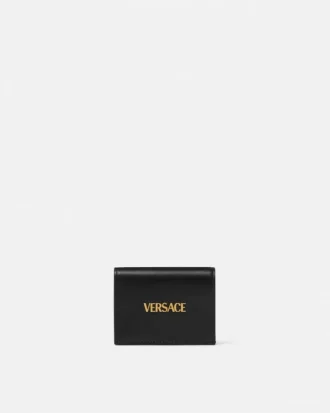 Cartera de piel Versace Tag