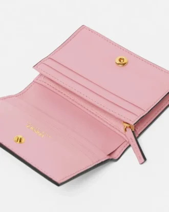 Cartera de piel Versace Tag