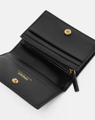 Cartera de piel Versace Tag