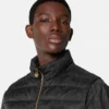 Chaleco acolchado con jacquard Barocco Chaleco acolchado con jacquard Barocco