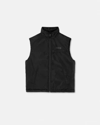 Chaleco reversible Liquify Logomania Flock