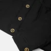 Chaqueta acolchada de satén de nylon arrugado Chaqueta acolchada de satén de nylon arrugado