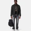 Chaqueta acolchada jacquard Chaqueta acolchada jacquard