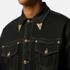 Chaqueta blusón de denim Chaqueta blusón de denim