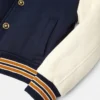 Chaqueta blusón infantil Varsity con logotipo Safety Pin Chaqueta blusón infantil Varsity con logotipo Safety Pin