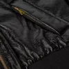 Chaqueta bomber con revestimiento brillante