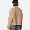 Chaqueta cabán de lana afieltrada Chaqueta cabán de lana afieltrada