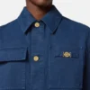 Chaqueta de carpintero de lona sobreteñida