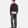 Chaqueta de charol con efecto cocodrilo Chaqueta de charol con efecto cocodrilo