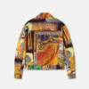 Chaqueta ligera acolchada estampada Chaqueta ligera acolchada estampada