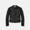 Chaqueta motera de piel Chaqueta motera de piel