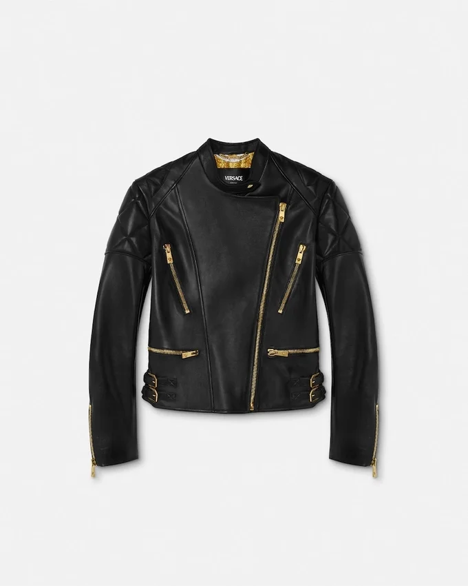 Chaqueta motera de piel Chaqueta motera de piel