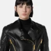 Chaqueta motera de piel Chaqueta motera de piel