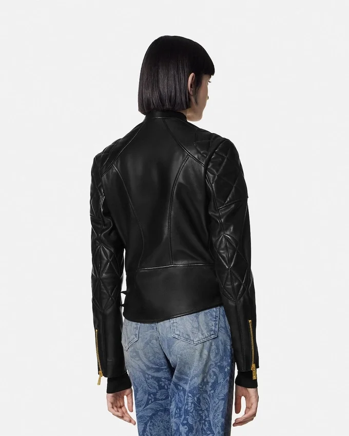 Chaqueta motera de piel Chaqueta motera de piel