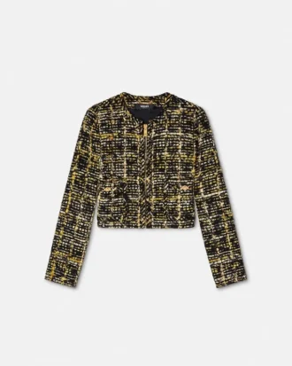 Chaqueta tipo cárdigan de tweed Chaqueta tipo cárdigan de tweed
