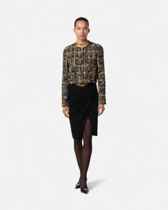 Chaqueta tipo cárdigan de tweed Chaqueta tipo cárdigan de tweed