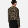 Chaqueta tipo cárdigan de tweed